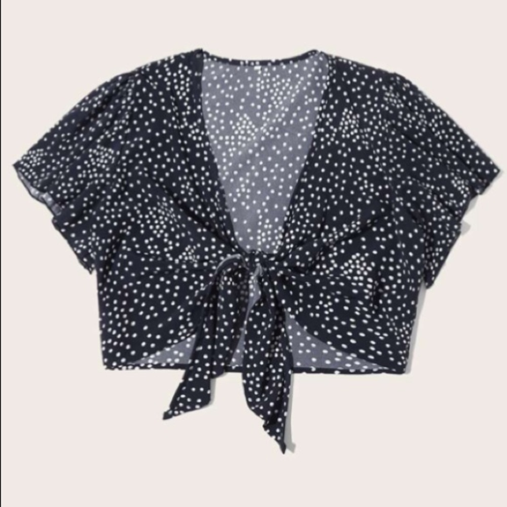 Poka Dot Crop Top